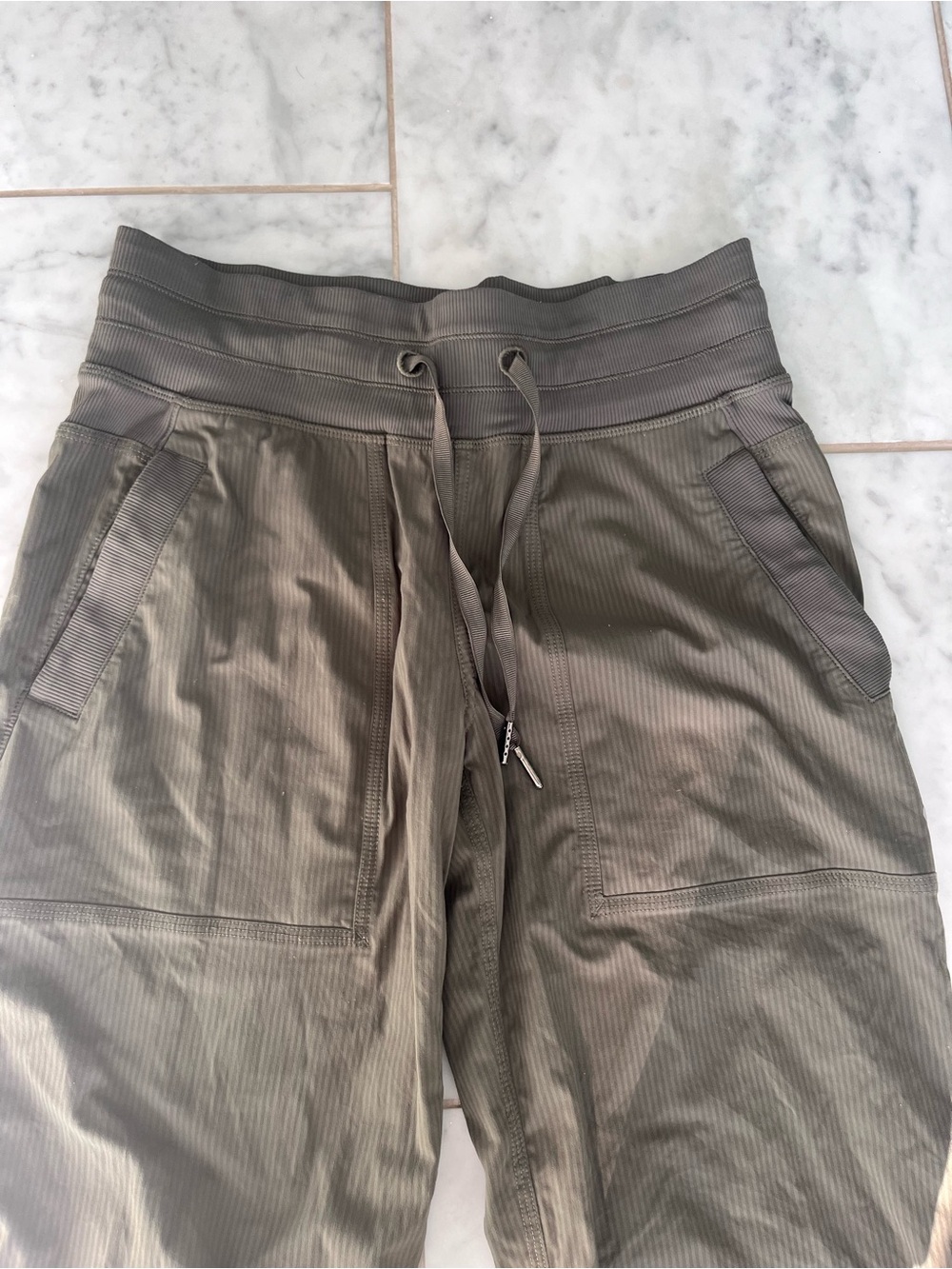 lululemon Olive green dance studio pants- worn only a few times!!!